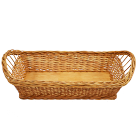 CESTA VIME RETANGULAR MEDIA PARA PÃES 39X18 CM CESTA VIME RETANGULAR MEDIA PARA PÃES 39X18 CM