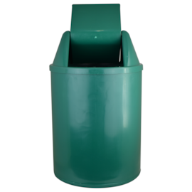 CESTO LIXEIRA PLÁSTICO 12 LITROS COM TAMPA BASCULANTE CORES