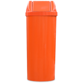 CESTO LIXEIRA PLÁSTICO 22 LITROS COM TAMPA BASCULANTE