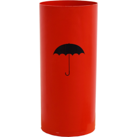 CESTO PLÁSTICO PORTA GUARDA CHUVA 22 LITROS COM ADESIVO PRETO CESTO PLÁSTICO PORTA GUARDA CHUVA 22 LITROS COM ADESIVO PRETO