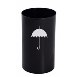 CESTO PLÁSTICO PORTA GUARDA CHUVA 22 LITROS PRETO  CESTO PLÁSTICO PORTA GUARDA CHUVA 22 LITROS PRETO