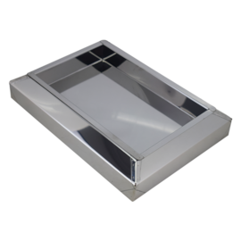 CINZEIRO BITUQUEIRA DE CHÃO EM INOX  CINZEIRO BITUQUEIRA DE CHÃO EM INOX