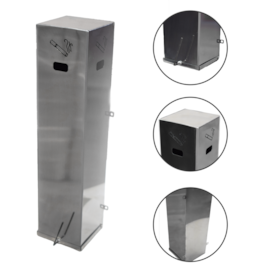 CINZEIRO BITUQUEIRA DE PAREDE EM INOX CINZEIRO BITUQUEIRA DE PAREDE EM INOX