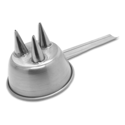 COADOR FIO DE OVOS 3 BICOS EM AÇO INOX