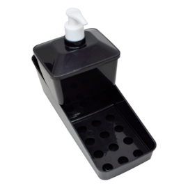 CONJUNTO PORTA DETERGENTE 3 EM 1 CORES PRETO CONJUNTO PORTA DETERGENTE 3 EM 1 CORES PRETO