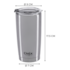 COPO TERMICO AÇO INOX 580ML COM TAMPA