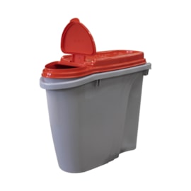 DISPENSER PORTA RAÇÃO 8 LITROS 3,5KG CORES DISPENSER PORTA RAÇÃO 8 LITROS 3,5KG CORES