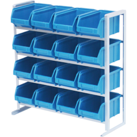 ESTANTE COM 16 GAVETAS ORGANIZADORAS NUMERO 4 ESTANTE COM 16 GAVETAS ORGANIZADORAS NUMERO 4