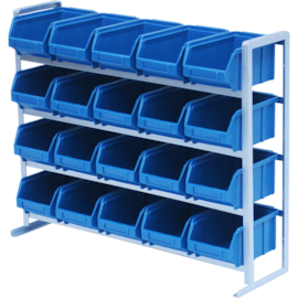 ESTANTE COM 20 GAVETAS ORGANIZADORAS NUMERO 4 ESTANTE COM 20 GAVETAS ORGANIZADORAS NUMERO 4