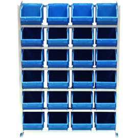 ESTANTE COM 24 GAVETAS ORGANIZADORAS NUMERO 5