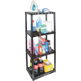 ESTANTE PÁSTICA 4 PRATELEIRAS 39X53X122 CM ESTANTE PÁSTICA 4 PRATELEIRAS 39X53X122 CM