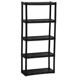 ESTANTE PÁSTICA MINI MODULAR 5 PRATELEIRAS 25X55X126 CM ESTANTE PÁSTICA MINI MODULAR 5 PRATELEIRAS 25X55X126 CM