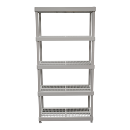 ESTANTE PLASTICA HERCULES 5 PLANOS REFORÇADA PARA 280KG  ESTANTE PLASTICA HERCULES 5 PLANOS REFORÇADA PARA 280KG