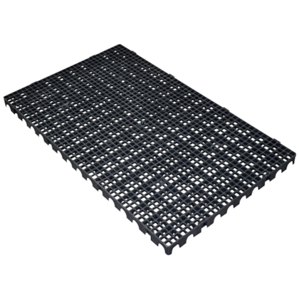 ESTRADO PISO PLASTICO 100 X 60 X 4,5CM PRETO