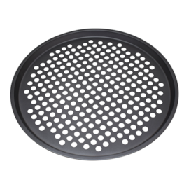 FORMA DE PIZZA ANTI ADERENTE COM FUROS 33 CM FORMA DE PIZZA ANTI ADERENTE COM FUROS 33 CM