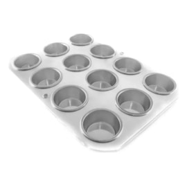 FORMA PARA CUP CAKE PQ COM 12 (ALUM) 5,3 X 2,5 CM