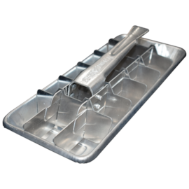 FORMA PARA GELO PRÁTICA EM ALUMINIO COM ALAVANCA FORMA PARA GELO PRÁTICA EM ALUMINIO COM ALAVANCA
