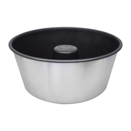 FORMA PARA PUDIM COM TUBO ANTIADERENTE 4,4L 26CM Ø FORMA PARA PUDIM COM TUBO ANTIADERENTE 4,4L 26CM Ø