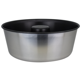 FORMA PARA PUDIM COM TUBO ANTIADERENTE 6L 30CM Ø FORMA PARA PUDIM COM TUBO ANTIADERENTE 6L 30CM Ø