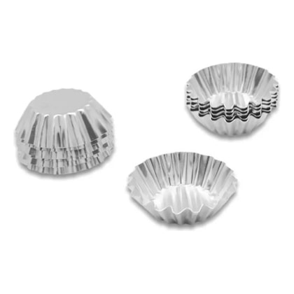 FORMINHA EMPADA CRESPA  N1 (ALUM) - 6,5  x 1,8 CM 