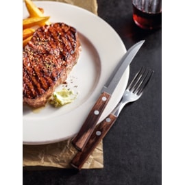 GARFO DE MESA INOX POLYWOOD MADEIRA CASTANHO GARFO DE MESA INOX POLYWOOD MADEIRA CASTANHO