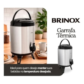 GARRAFA TÉRMICA C/TORNEIRA 9,2 L