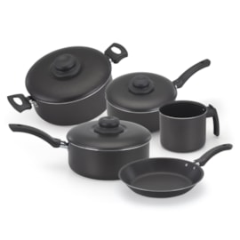 JOGO DE PANELAS 5 PEÇAS ANTIADERENTE JOGO DE PANELAS 5 PEÇAS ANTIADERENTE