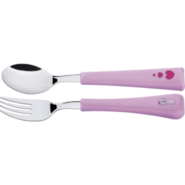 JOGO DE TALHERES INFANTIL 2 PEÇAS MY BEST FRIEND ROSA JOGO DE TALHERES INFANTIL 2 PEÇAS MY BEST FRIEND ROSA