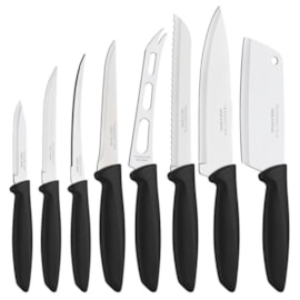 JOGO FACAS INOX 8 PEÇAS PLENUS BRANCO