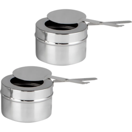 KIT 2 FOGAREIROS PARA RECHAUD REDONDO 90 X 65 MM