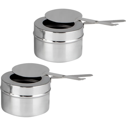 KIT 2 FOGAREIROS PARA RECHAUD REDONDO 90 X 65 MM