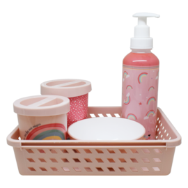 KIT BEBE HIGIENE COM 5 PEÇAS ARCO IRIS MENINA KIT BEBE HIGIENE COM 5 PEÇAS ARCO IRIS MENINA