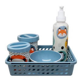 KIT BEBE HIGIENE COM 5 PEÇAS BICHINHOS MENINO KIT BEBE HIGIENE COM 5 PEÇAS BICHINHOS MENINO