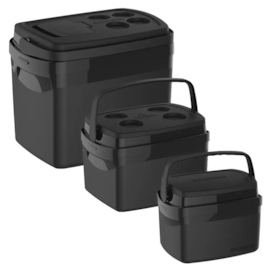 KIT COMBO 3 CAIXAS TERMICAS 32, 12 E 5 LITROS PRETA KIT COMBO 3 CAIXAS TERMICAS 32, 12 E 5 LITROS PRETA