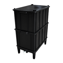 KIT COMPOSTEIRA 122 LITROS COM BASE E DRENO KIT COMPOSTEIRA 122 LITROS COM BASE E DRENO