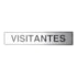 KIT DE PLACAS DE SINALIZAÇÃO VISITANTE E MORADORES