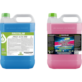 KIT DESENGRAXANTE MULT 200 MAX + DESINCRUSTANTE PROT ATIV 800 5 LITROS KIT DESENGRAXANTE MULT 200 MAX + DESINCRUSTANTE PROT ATIV 800 5 LITROS