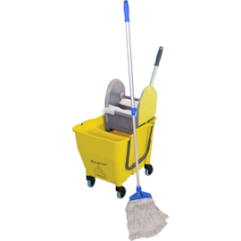 KIT LIMPEZA BALDE ESPREMEDOR DOBLO 30 LITROS MOP E PLACA  KIT LIMPEZA BALDE ESPREMEDOR DOBLO 30 LITROS MOP E PLACA