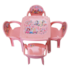 KIT MESA INFANTIL COM 4 CADEIRAS DISNEY PRINCESAS 