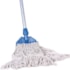 KIT MOP CRU 320G COM CABO E GARRA PARA MOP EURO PLASTICA AZUL
