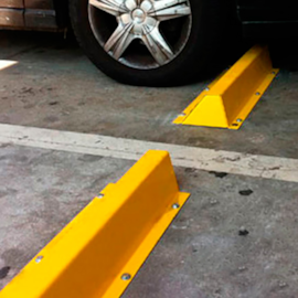 LIMITADOR DE VAGA BATE RODAS EM AÇO CARBONO  LIMITADOR DE VAGA BATE RODAS EM AÇO CARBONO