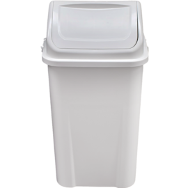 LIXEIRA 100 LITROS COM TAMPA BASCULANTE BRANCA LIXEIRA 100 LITROS COM TAMPA BASCULANTE BRANCA