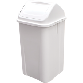 LIXEIRA 100 LITROS COM TAMPA BASCULANTE BRANCA LIXEIRA 100 LITROS COM TAMPA BASCULANTE BRANCA