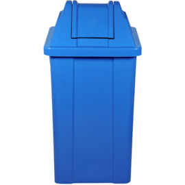 LIXEIRA 25 LITROS COM TAMPA BASCULANTE AZUL LIXEIRA 25 LITROS COM TAMPA BASCULANTE AZUL