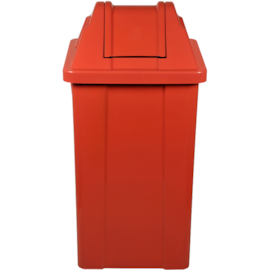 LIXEIRA 25 LITROS COM TAMPA BASCULANTE VERMELHO LIXEIRA 25 LITROS COM TAMPA BASCULANTE VERMELHO