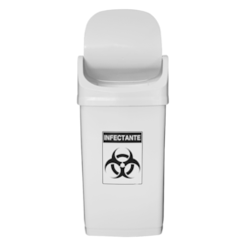 LIXEIRA 50 LITROS COLETA SELETIVA INFECTANTES LIXEIRA 50 LITROS COLETA SELETIVA INFECTANTES