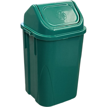 LIXEIRA 60 LITROS COM TAMPA BASCULANTE