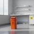 LIXEIRA 60 LITROS TAMPA BASCULANTE COM ADESIVO RESIDUOS PERIGOSOS