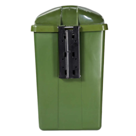 LIXEIRA COLETOR DE PAREDE POSTE 50 LITROS VERDE LIXEIRA COLETOR DE PAREDE POSTE 50 LITROS VERDE