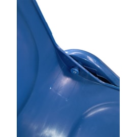 LIXEIRA COM TAMPA BASCULANTE 60 LITROS COM ADESIVO